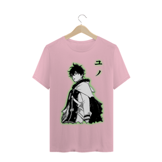 Nome do produto T-shirt Black clover -Yuno (fonte escura)
