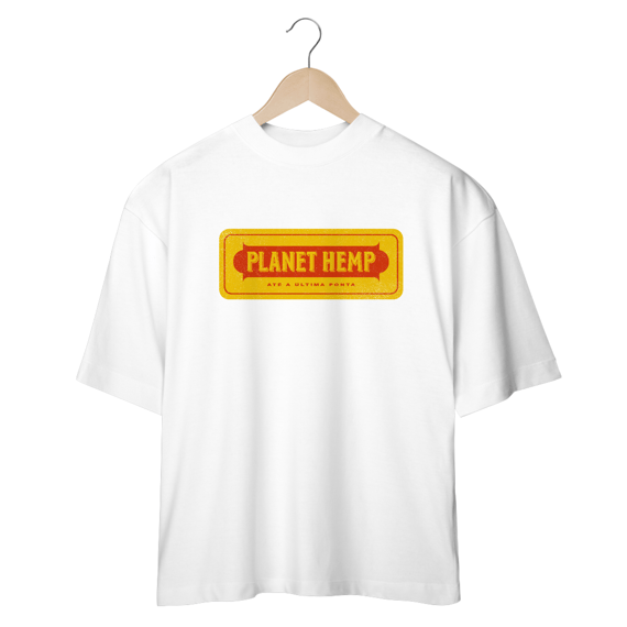 Camiseta Oversized Planet Hemp Colomi Mind The Gap Co.