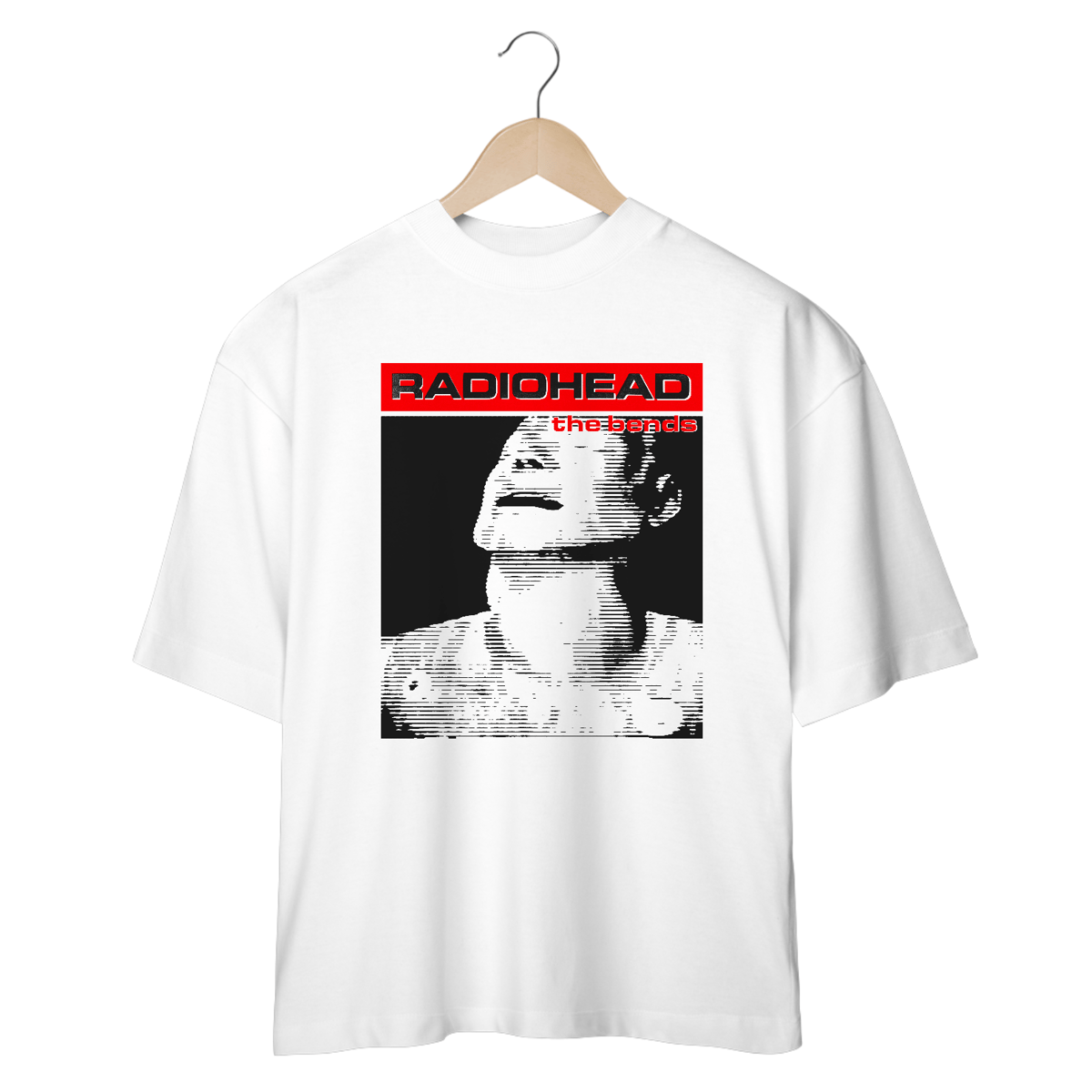 Nome do produto: Camiseta Oversized Radiohead The Bends 5 Mind The Gap Co.