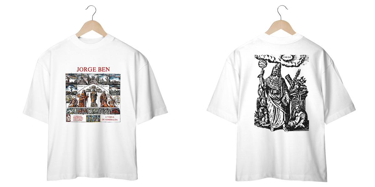 Nome do produto: Camiseta Oversized Jorge Ben Tábua Mind The Gap Co.