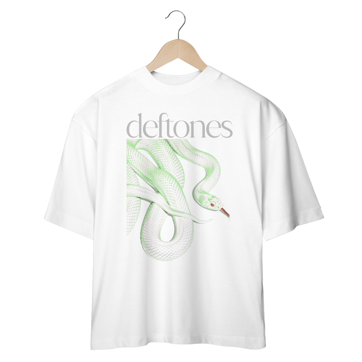 Nome do produto: Camiseta Oversized Deftones Private 2 Mind The Gap Co.