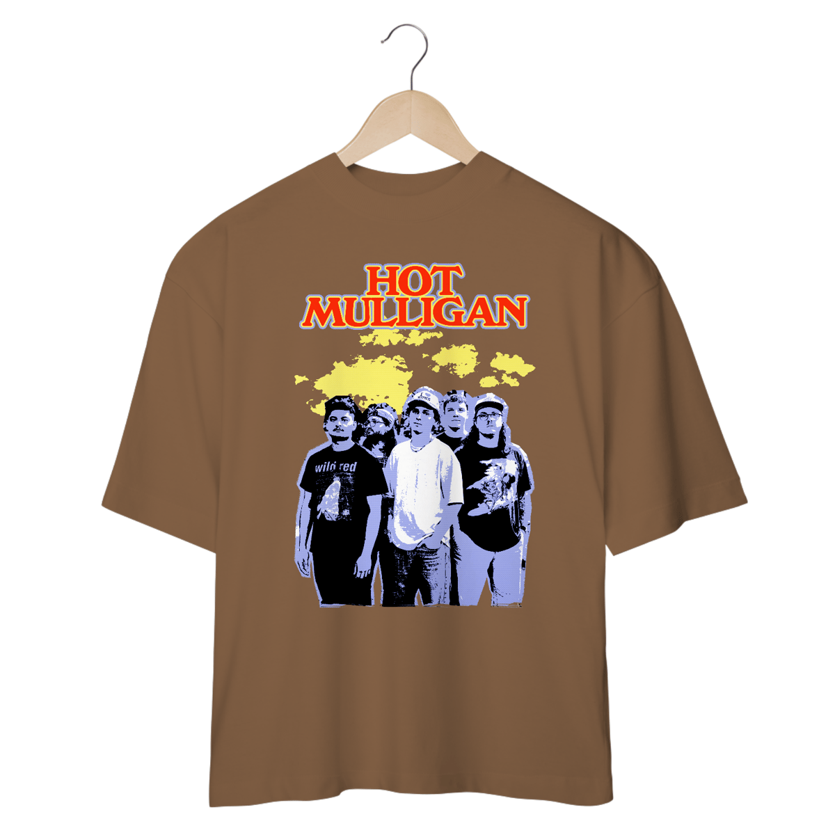 Nome do produto: Camiseta Oversized Hot Mulligan Mind The Gap Co.