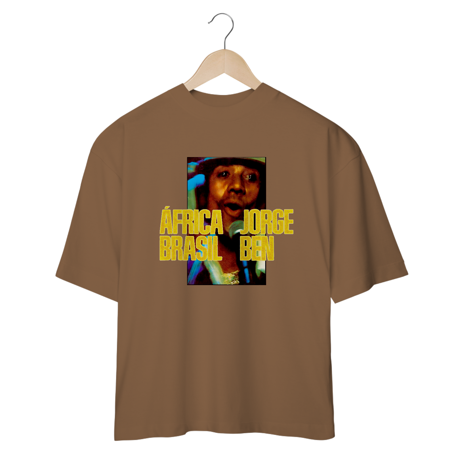 Camiseta Oversized Jorge Ben África Mind The Gap Co.