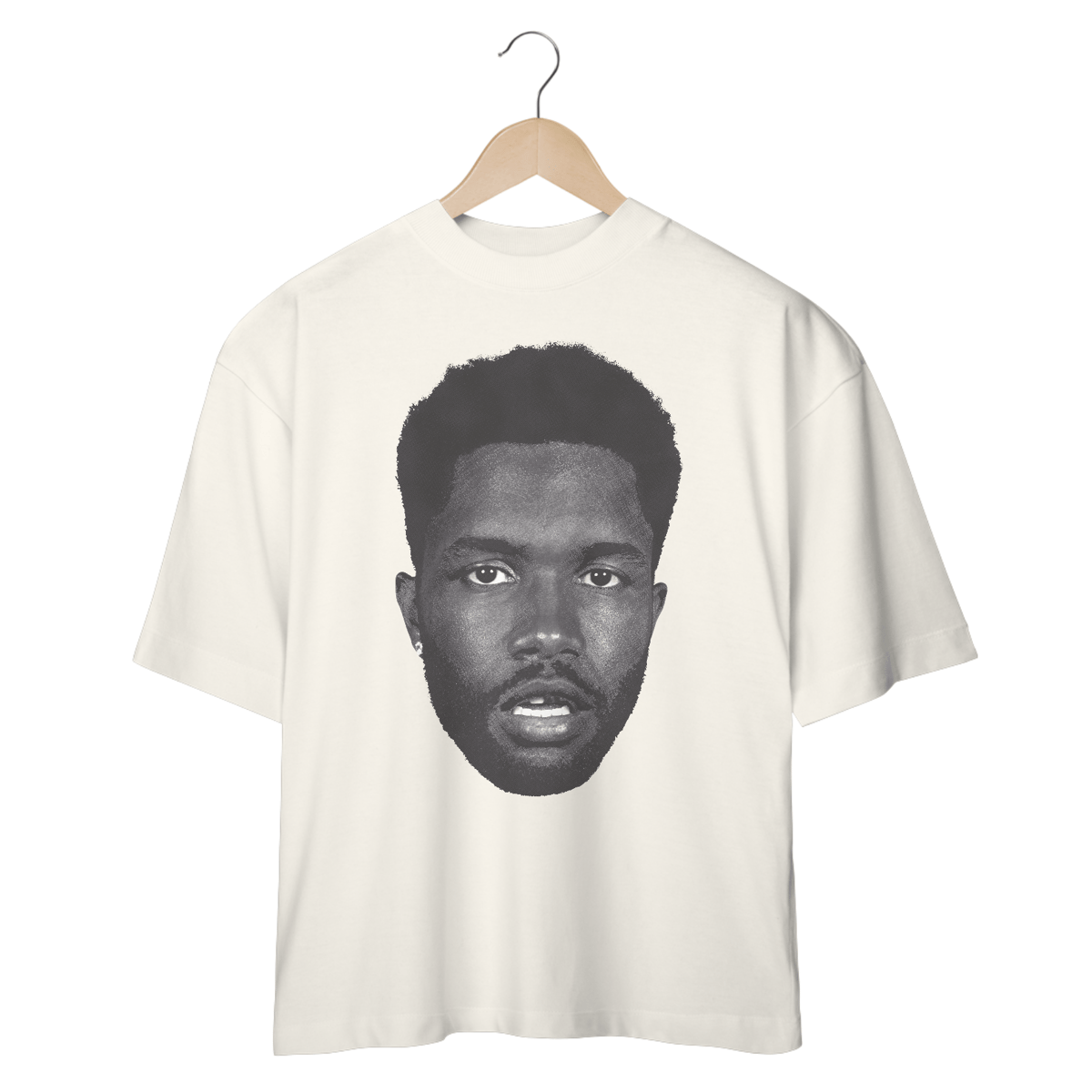 Nome do produto: Camiseta Oversized Frank Ocean Face Mind The Gap Co.