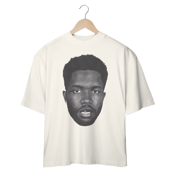 Camiseta Oversized Frank Ocean Face Mind The Gap Co.