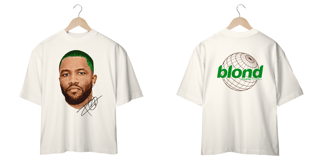 Nome do produtoCamiseta Oversized Frank Ocean Blond Face Mind The Gap Co.