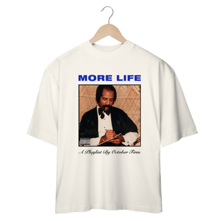 Nome do produtoCamiseta Oversized Drake More White Mind The Gap Co.