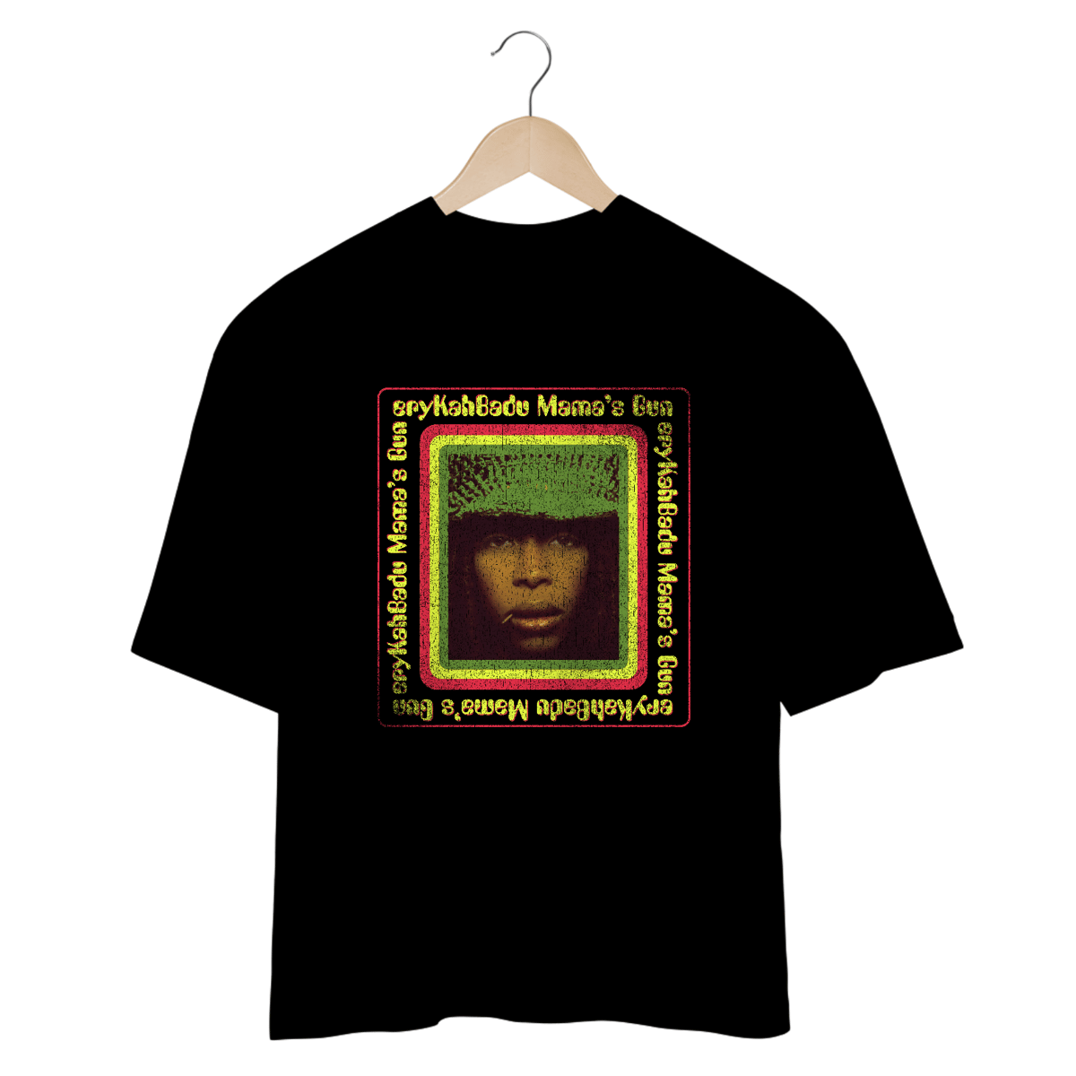 Nome do produto: Camiseta Oversized Erykah Badu Mama´s Mind The Gap Co.