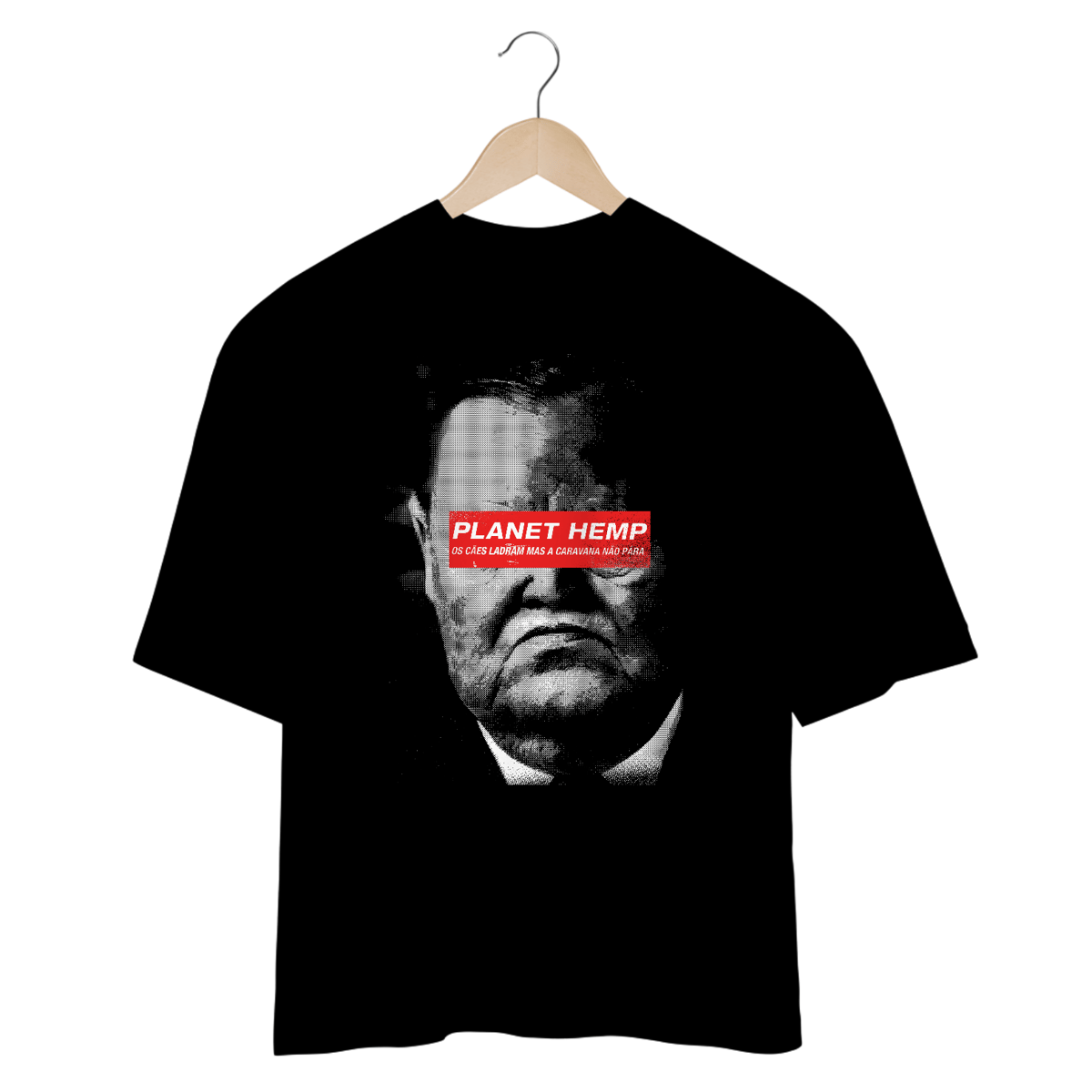 Nome do produto: Camiseta Oversized Planet Hemp Caravana Mind The Gap Co.