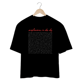 Nome do produtoCamiseta Oversized Explosions in The Sky Earth Mind The Gap Co.
