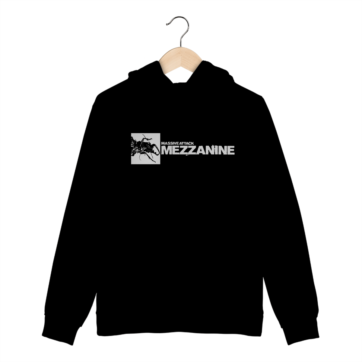 Nome do produto: Moletom Canguru Massive Attack Mezzanine 2 Mind The Gap Co.