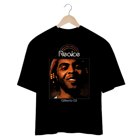 Camiseta Oversized Gilberto Gil Realce Mind The Gap Co.