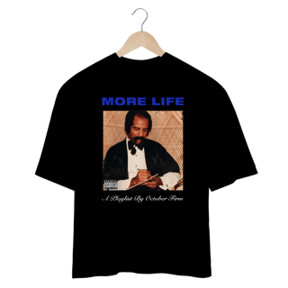 Camiseta Oversized Drake More White Mind The Gap Co.