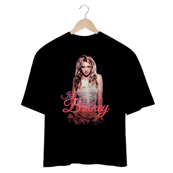 Camiseta Oversized Britney Spears It's Mind The Gap Co.