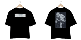 Camiseta Oversized Kurt Cobain Vanda Mind The Gap Co.