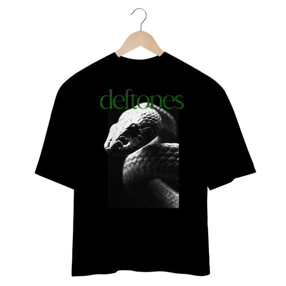 Camiseta Oversized Deftones Private Mind The Gap Co.