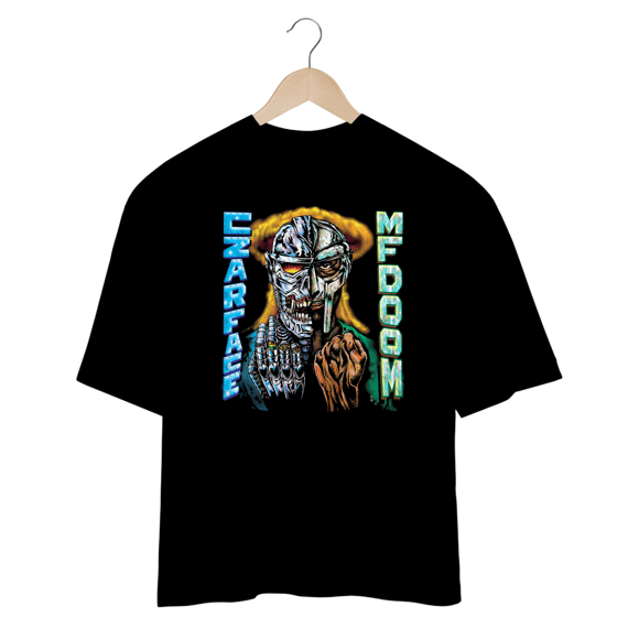 Camiseta Oversized Madvillain MF Doom Czar Mind The Gap Co.