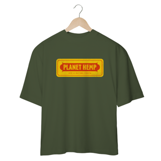 Nome do produtoCamiseta Oversized Planet Hemp Colomi Mind The Gap Co.