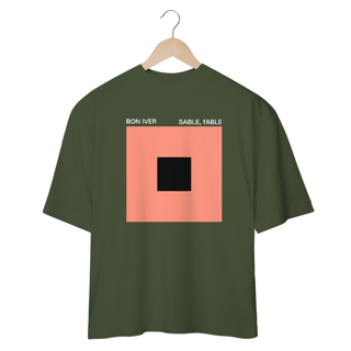 Nome do produtoCamiseta Oversized Bon Iver Sable Mind The Gap Co.