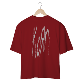 Nome do produtoCamiseta Oversized Korn Logo Mind The Gap Co.