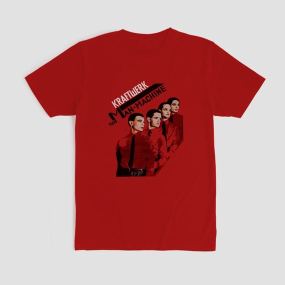 Camiseta Kraftwerk The Man Mind The Gap Co.