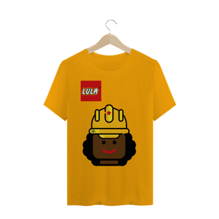 Nome do produto Camiseta | Lula Lego Trabalhadora | Siga a estrela