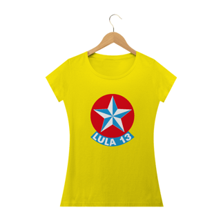 Nome do produto Baby Look | Lula Logo | Siga a estrela