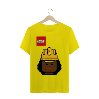 Nome do produto Camiseta | Lula Lego Trabalhadora | Siga a estrela