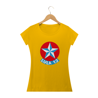 Nome do produto Baby Look | Lula Logo | Siga a estrela