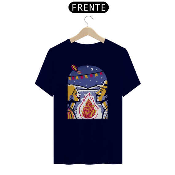 Camisa Papafigo | Olha Pro Céu Meu Amor | Por Meiacor - 