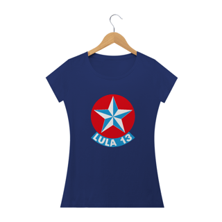 Nome do produto Baby Look | Lula Logo | Siga a estrela