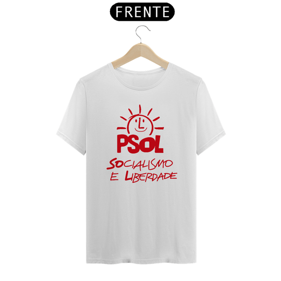 Camisa PSOL - Partido Socialismo E Liberdade - Boulos | Erundina
