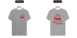 Nome do produto Camisa PSOL - Partido Socialismo E Liberdade - Boulos | Erundina