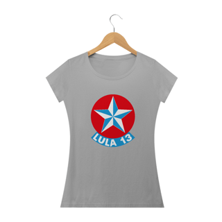 Nome do produto Baby Look | Lula Logo | Siga a estrela
