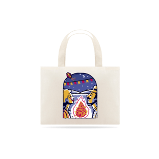 Nome do produto Eco Bag Bolsa - Olha Pro Céu Meu Amor  - Por Meiacor