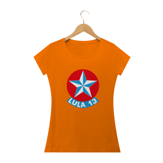 Nome do produto Baby Look | Lula Logo | Siga a estrela
