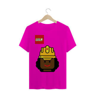 Nome do produto Camiseta | Lula Lego Trabalhadora | Siga a estrela