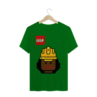 Nome do produto Camiseta | Lula Lego Trabalhadora | Siga a estrela