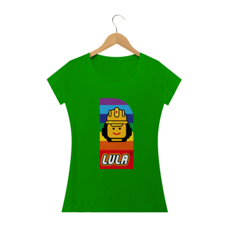 Nome do produto Baby Look | Lula Lego Pride | Siga a estrela