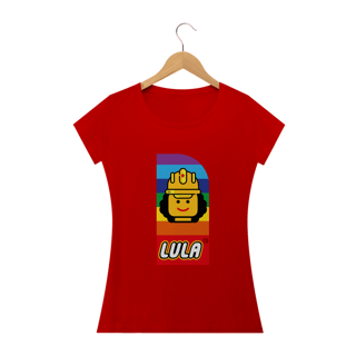 Nome do produto Baby Look | Lula Lego Pride | Siga a estrela