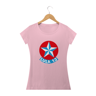 Nome do produto Baby Look | Lula Logo | Siga a estrela