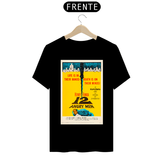 Camiseta “12 Homens e Uma Sentença” Pôster