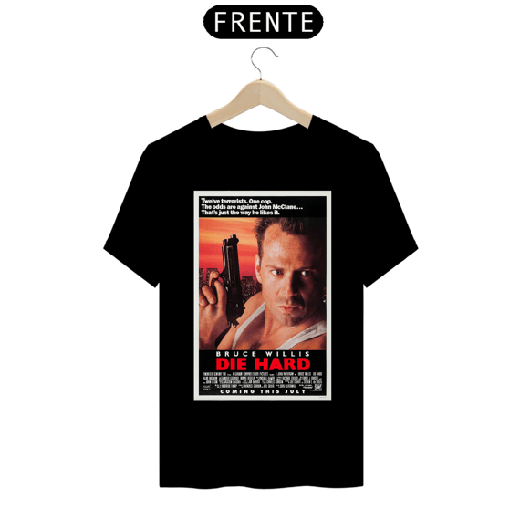 Camiseta “Duro de Matar” Pôster