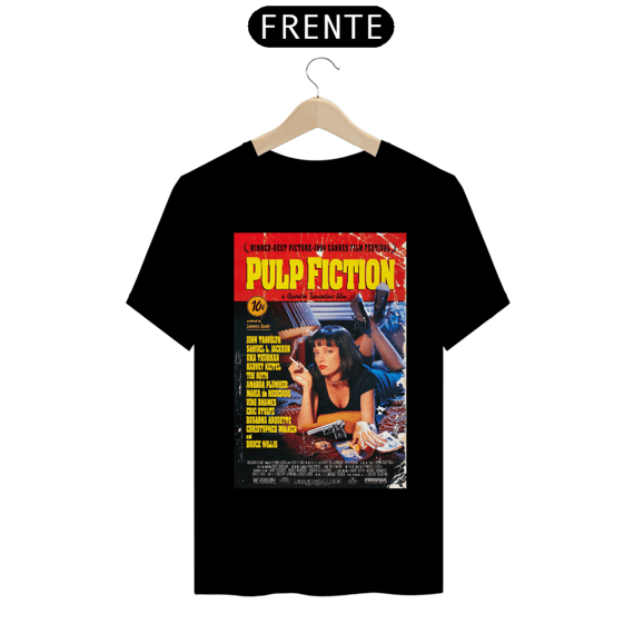 Camiseta “Pulp Fiction” Pôster