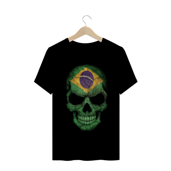 CAMISETA CAVEIRA DO BRASIL