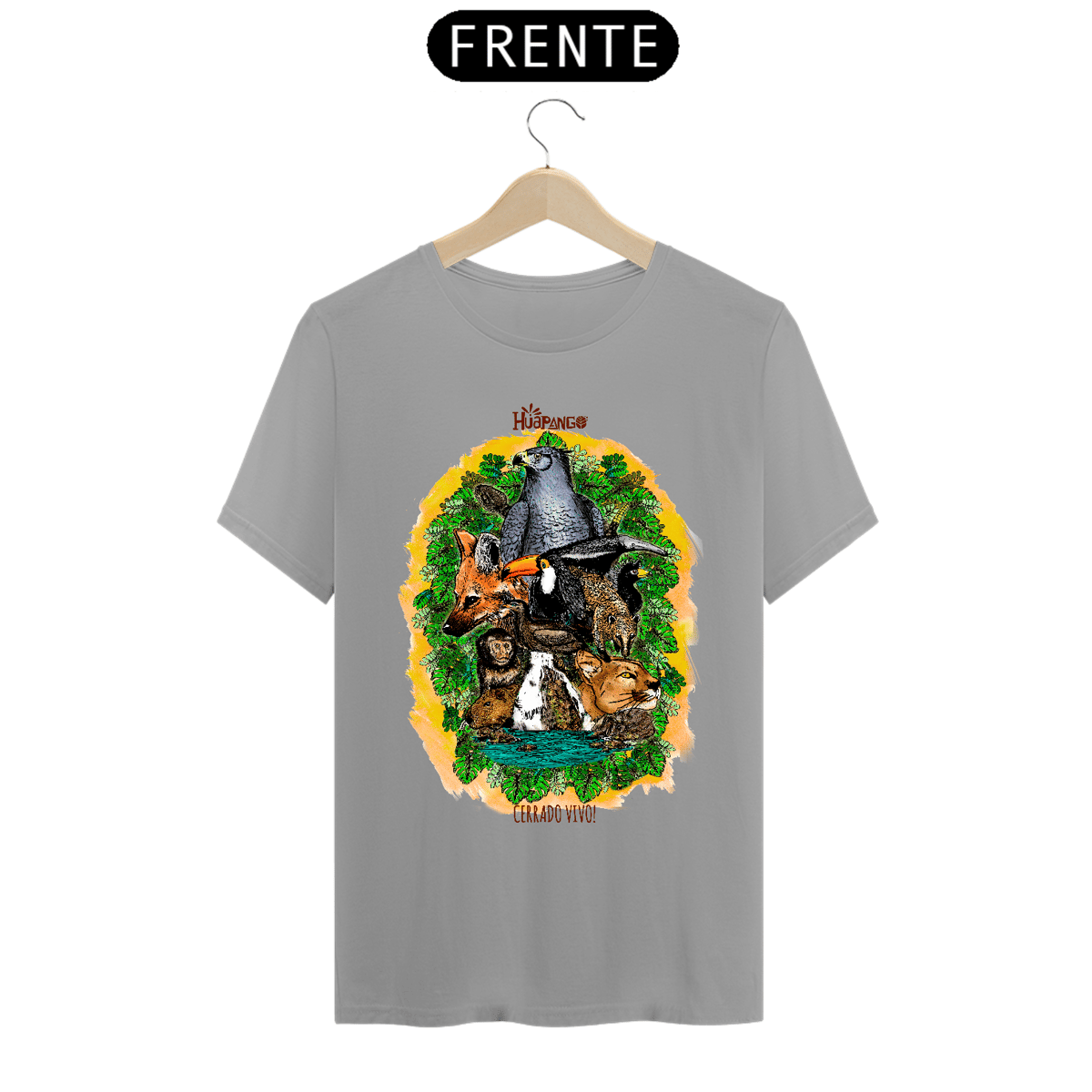 Nome do produto: Camiseta Cerrado Vivo