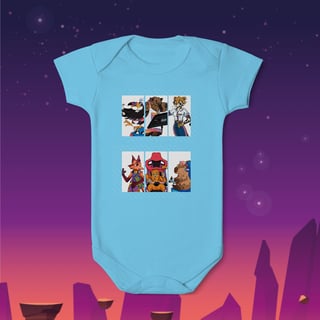 Nome do produto Body Infantil Profissões Gamedev