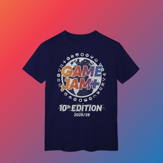 Nome do produto Camiseta GameJamPlus 10th Edition