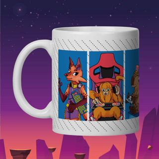 Nome do produto Caneca Profissões Gamedev