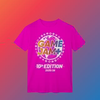 Nome do produto Camiseta GameJamPlus 10th Edition